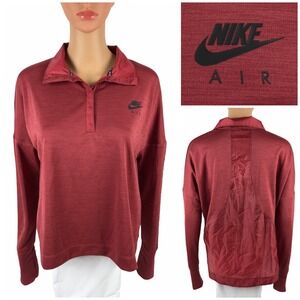 Nike Womens Large Midlayer Air Long Sleeve Running Top Jacket BV4362 661 EUC